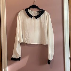 COPY - Black and white blouse